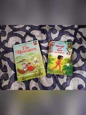 Vintage 1977/81 DISNEY BOOKS X2